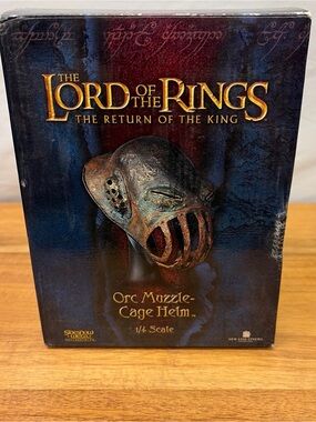 LORD OF THE RINGS 1/4 Scale SIDESHOW WETA - Orc Muzzle Cage Helm /4000